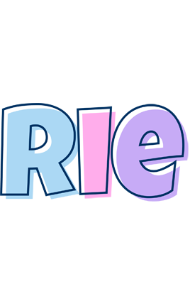 Rie pastel logo
