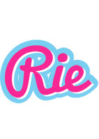 Rie popstar logo