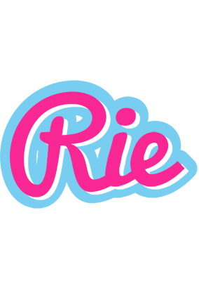 Rie popstar logo