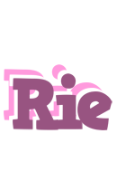Rie relaxing logo