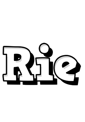 Rie snowing logo