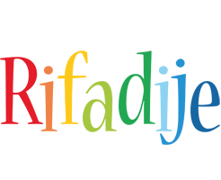 Rifadije birthday logo