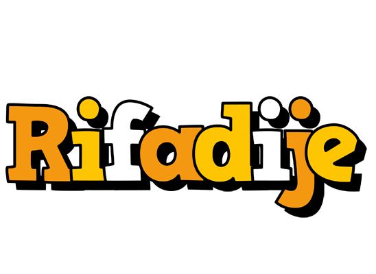 Rifadije cartoon logo