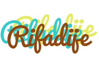 Rifadije cupcake logo