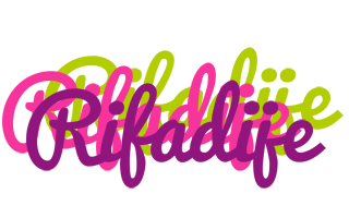 Rifadije flowers logo