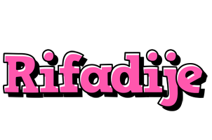 Rifadije girlish logo