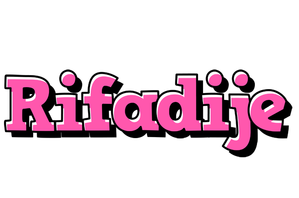 Rifadije girlish logo