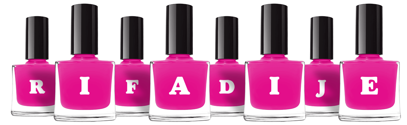 Rifadije nails logo