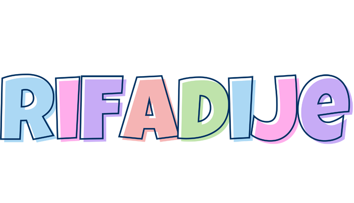 Rifadije pastel logo