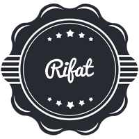 Rifat badge logo