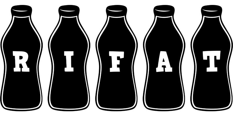 Rifat bottle logo