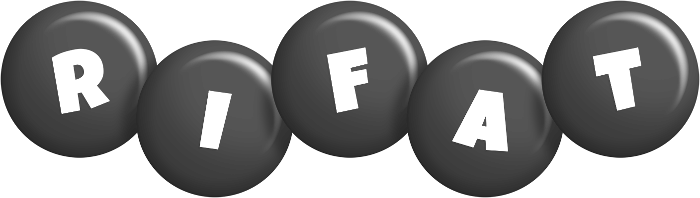 Rifat candy-black logo