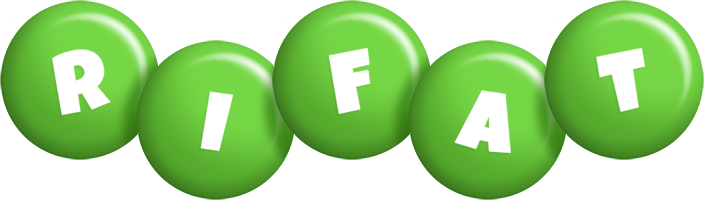 Rifat candy-green logo