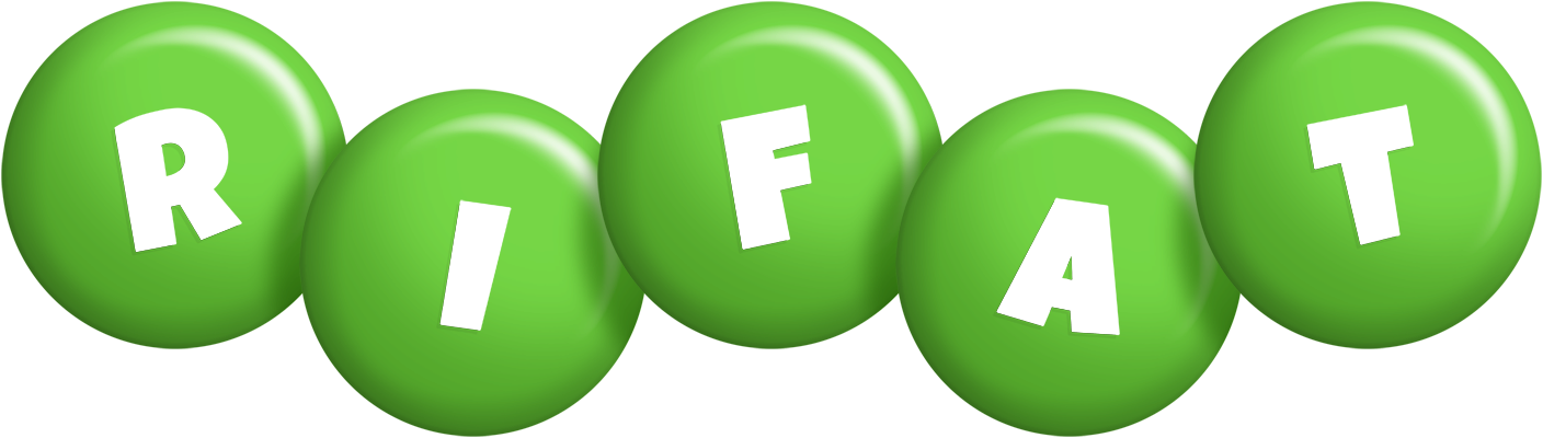 Rifat candy-green logo