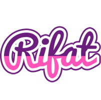 Rifat cheerful logo