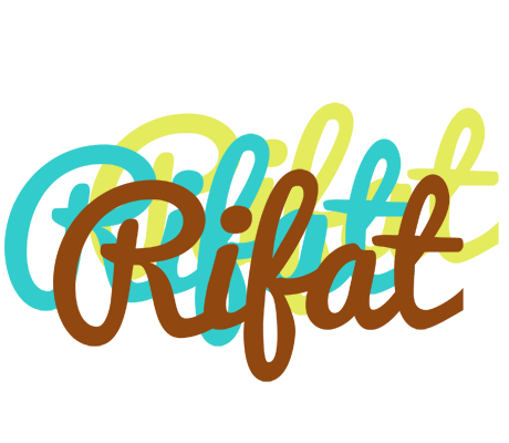 Rifat cupcake logo