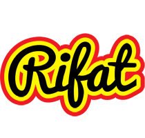 Rifat flaming logo