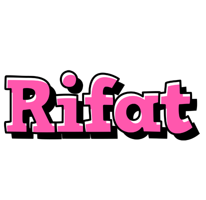 Rifat girlish logo