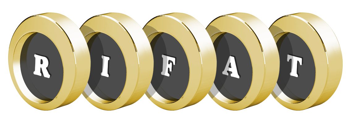Rifat gold logo