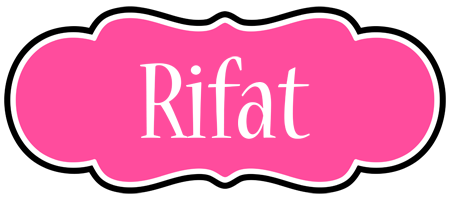 Rifat invitation logo