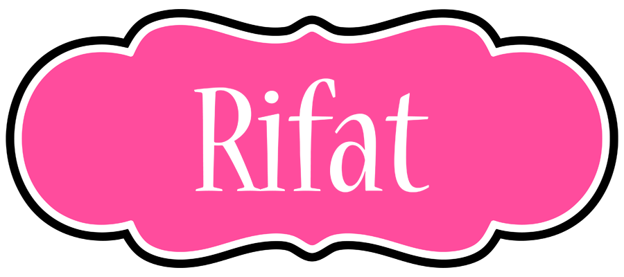 Rifat invitation logo
