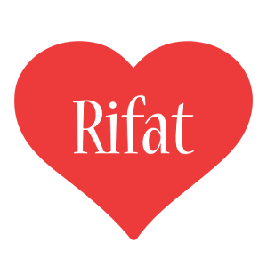 Rifat love logo