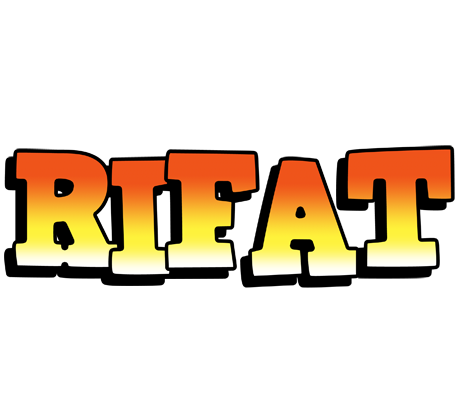 Rifat sunset logo
