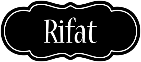 Rifat welcome logo