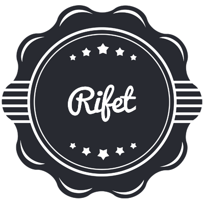 Rifet badge logo