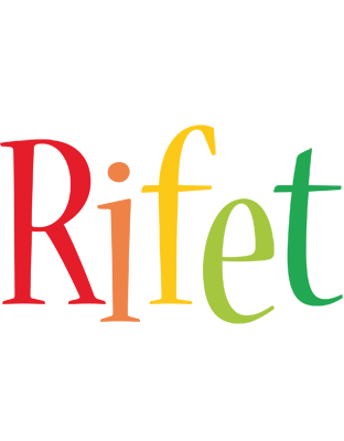 Rifet birthday logo