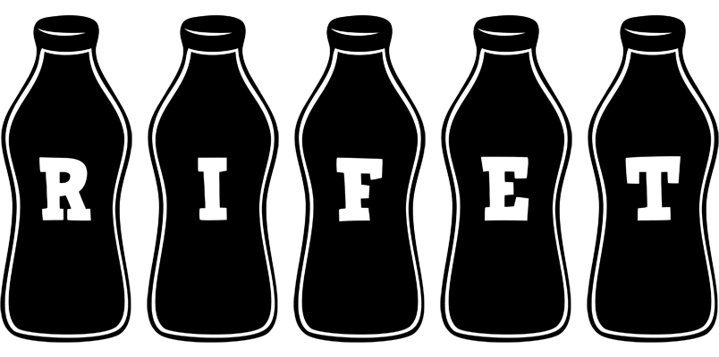 Rifet bottle logo