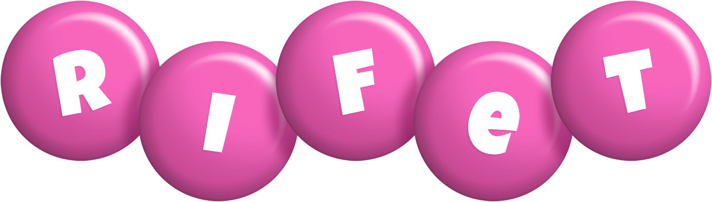 Rifet candy-pink logo