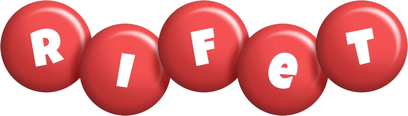 Rifet candy-red logo