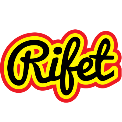 Rifet flaming logo