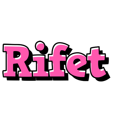 Rifet girlish logo