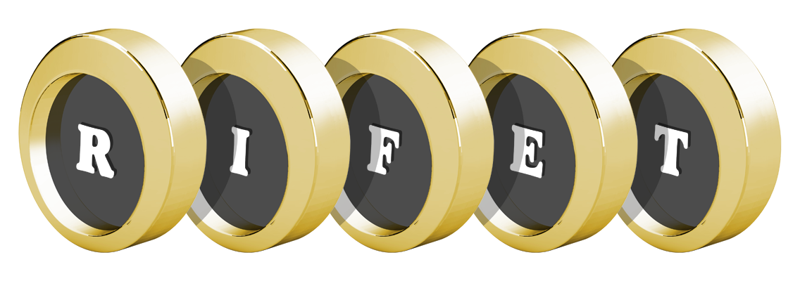 Rifet gold logo