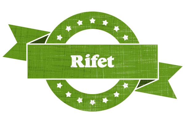 Rifet natural logo