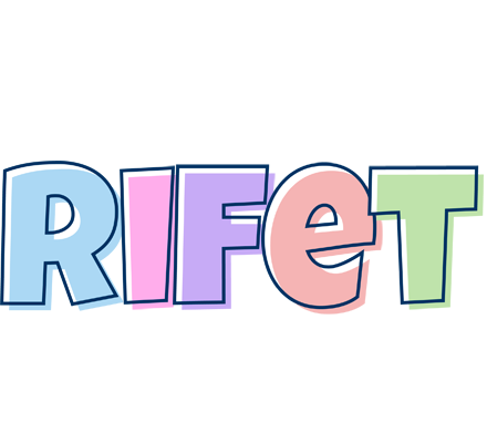 Rifet pastel logo