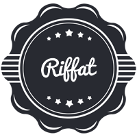 Riffat badge logo