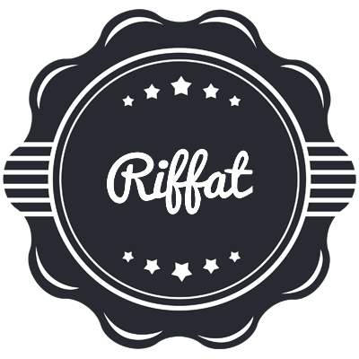 Riffat badge logo