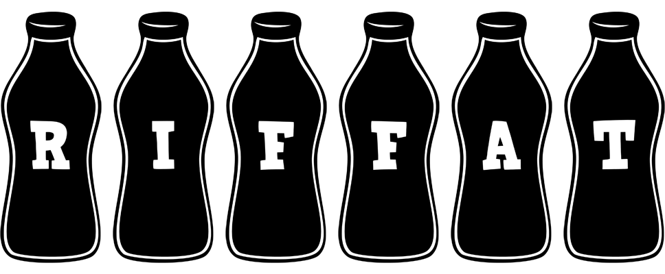 Riffat bottle logo