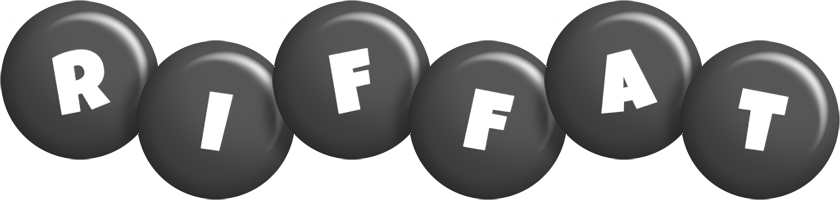 Riffat candy-black logo