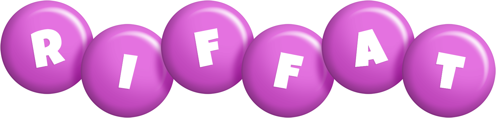Riffat candy-purple logo