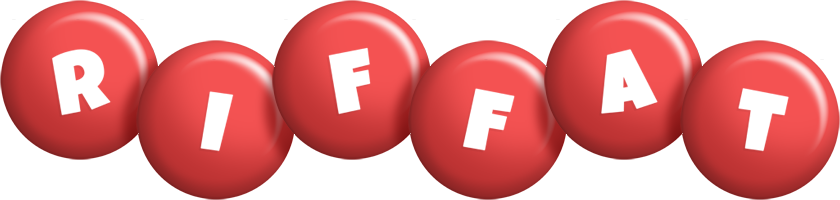 Riffat candy-red logo