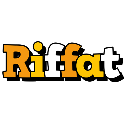 Riffat cartoon logo