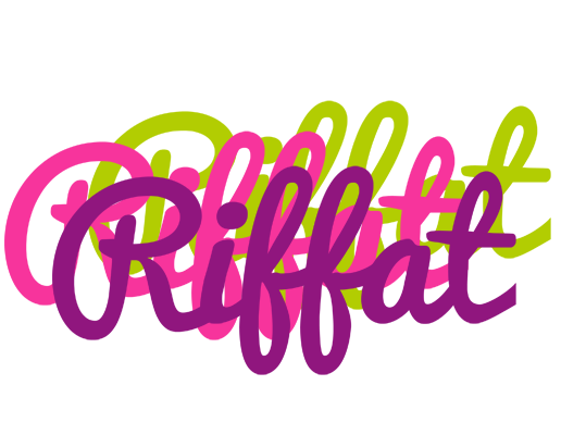 Riffat flowers logo