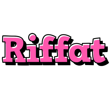 Riffat girlish logo