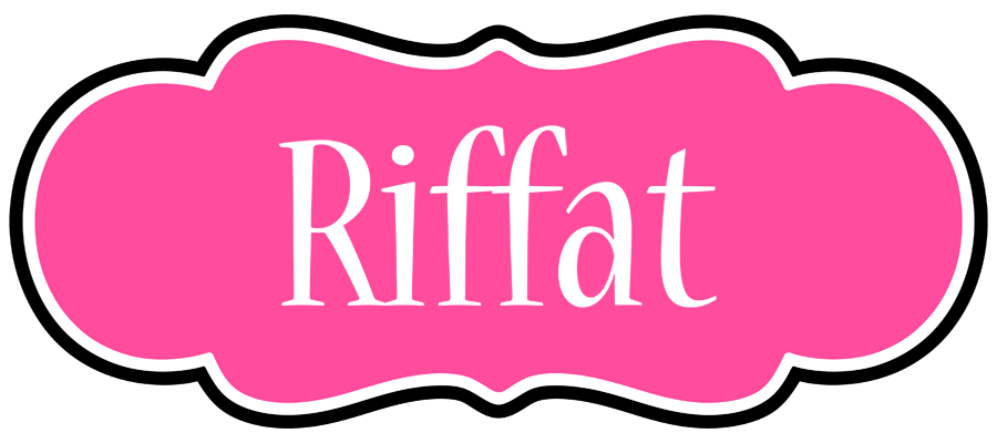 Riffat invitation logo