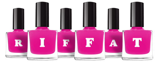 Riffat nails logo