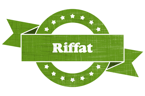 Riffat natural logo